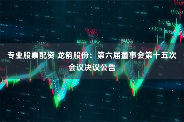 专业股票配资 龙韵股份：第六届董事会第十五次会议决议公告