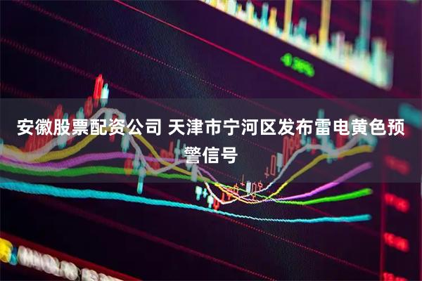 安徽股票配资公司 天津市宁河区发布雷电黄色预警信号